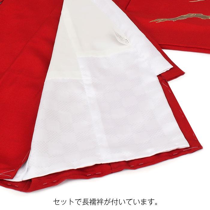 Kisste（キステ） お宮参り 着物 男の子 産着 赤 金 水色 鷹 富士山