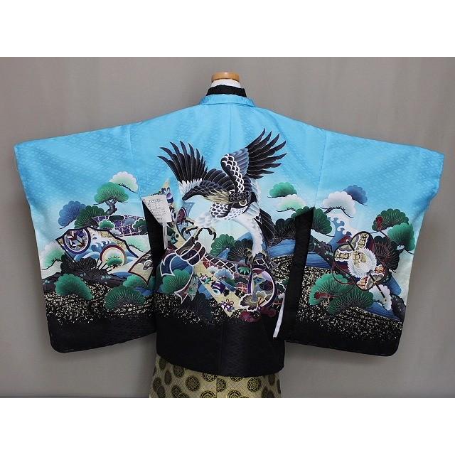 七五三・五歳用男児の着物と袴セット Ｌサイズ　D4458-02｜kimono-kurihara｜02