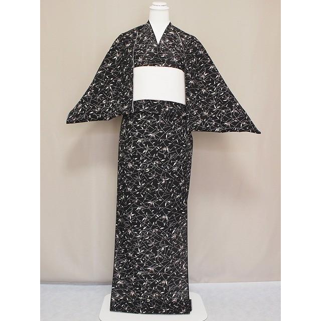 絽小紋 小紋 夏のおしゃれ着物 正絹絽小紋 東京染の絽の小紋 V4195