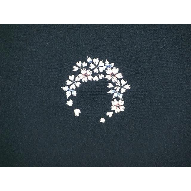 華紋 一つ紋（縫い紋・刺繍紋）加工 6番柄 色・大きさ調整可_1