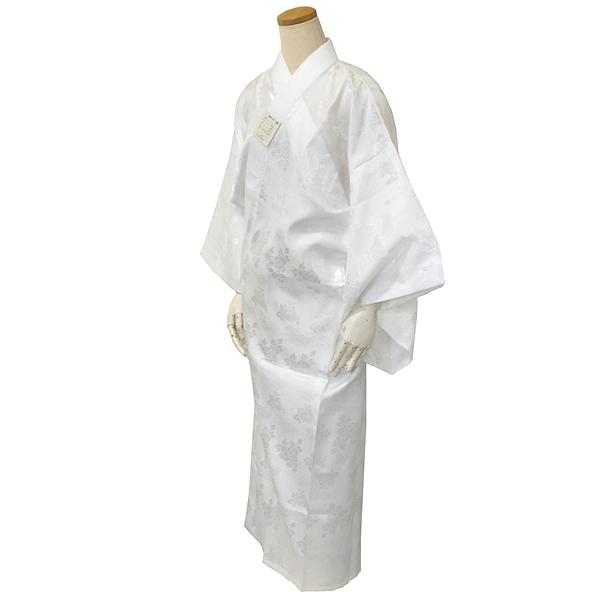 長襦袢 洗える 半襟 白 ピンク M L 仕立て上がり 半衿 化繊 レディース