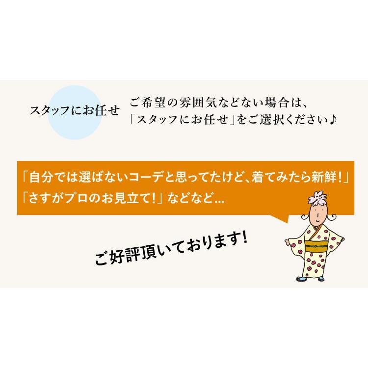 洗える着物 夏 20点セット 絽 紗 小紋 名古屋帯 帯揚げ 帯締め 洗える 福袋 レディース  着付け小物 草履 きもの デビュー 初心者 送料無料 着付 練習｜kimono-kyoukomati｜10