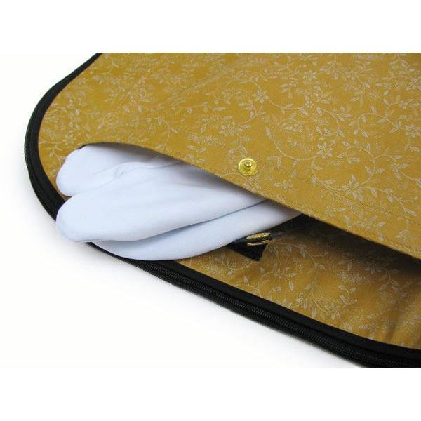 草履袋 履物袋 からし色 ぞうり ケース 収納 小物入れ 日本製 持ち運び