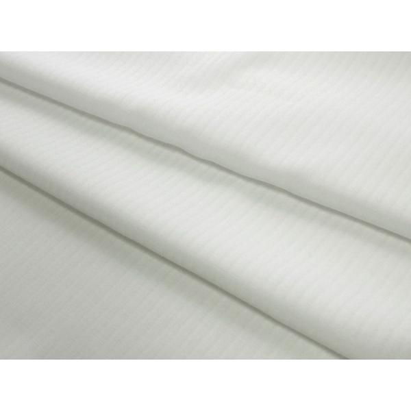 TORAY（東レ） 爽竹 洗える 長襦袢 反物 広幅 長尺 白地 縦絽 横絽 夏