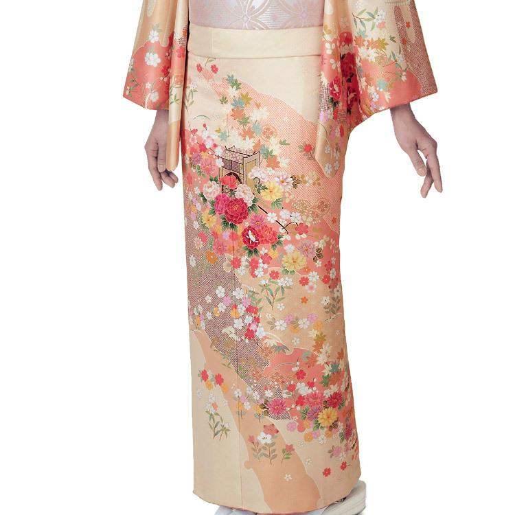 H.L 訪問着 フルセット 18点 洗える 着物 帯 長襦袢 帯揚げ H.L 訪問着 フルセット 18点 洗える 着物 帯 長襦袢 帯揚げ