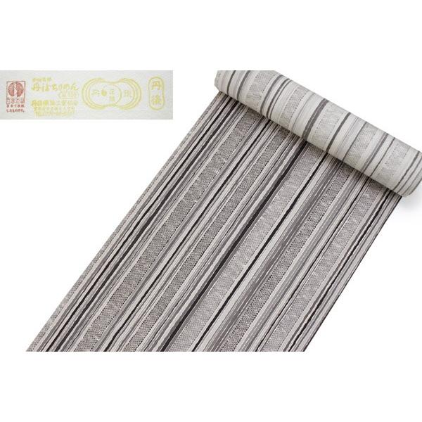 正絹小紋反物 フルオーダーお仕立て付き チャコールグレー濃淡