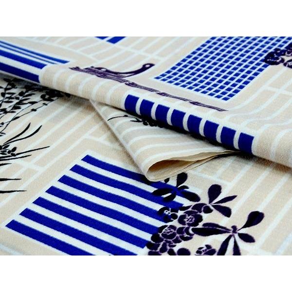 洗える着物 反物 小紋 単衣 袷 仕立て付き XS S M L XL サイズ セミ