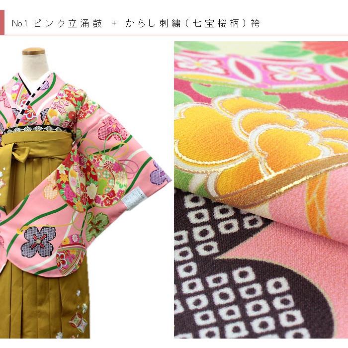 卒業式 袴 セット 着物 購入 女性 二尺袖 2点 レトロ フリーサイズ