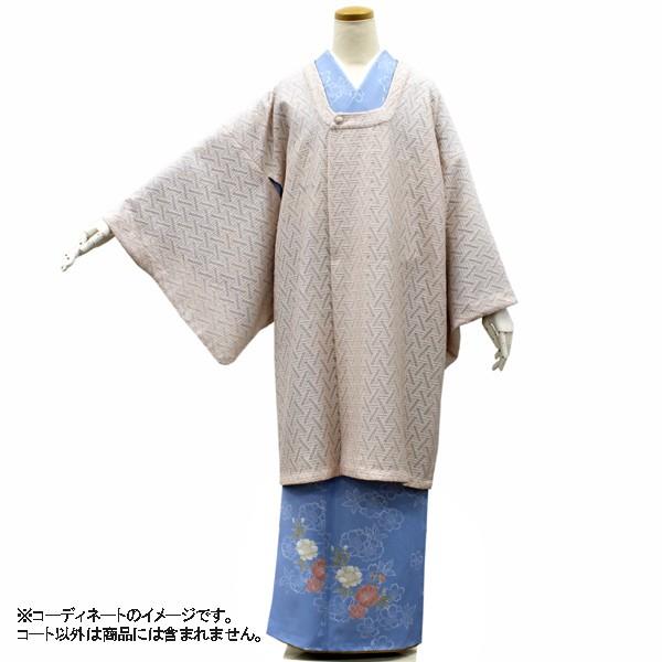 長羽織 はおり レース コート 淡グレー フリー ロング丈 和装 着物