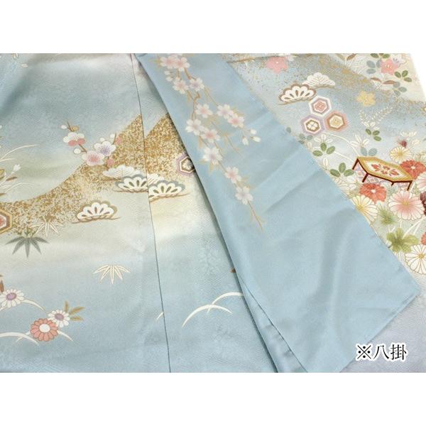 【紫翠庵作】訪問着&袋帯セット　未仕立て 楽天市場】振袖 正絹 新品 仮絵羽 生地 単品 正絹 未仕立て品 紫