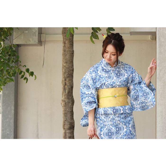 HANAE MORI（ハナエモリ） 浴衣 レディース セット 3点 （浴衣＋帯＋