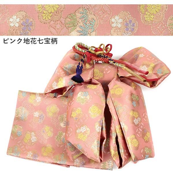 七五三 作り帯 7歳 帯 桜 花 手毬 黒 金 赤 緑 ピンク 白 飾り 七五三 作り帯 7歳 帯 桜 花 手毬 黒 金 赤 緑 ピンク 白 飾り