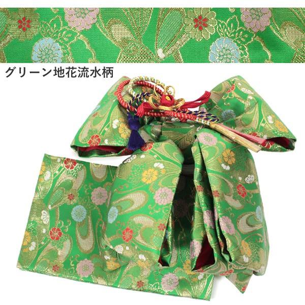 七五三 作り帯 7歳 帯 桜 花 手毬 黒 金 赤 緑 ピンク 白 飾り 七五三 作り帯 7歳 帯 桜 花 手毬 黒 金 赤 緑 ピンク 白 飾り