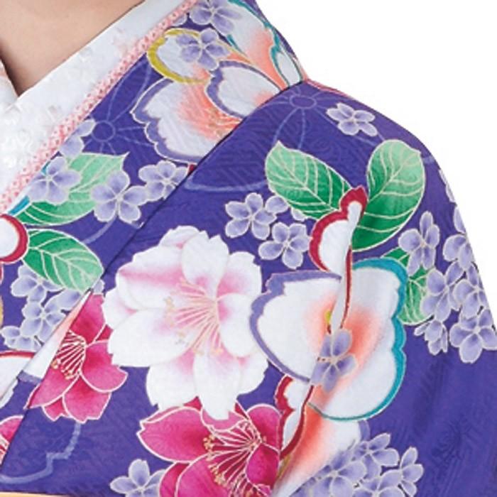 H.L 卒業式 袴 着物 二尺袖 単品 アッシュエル 洗える 8柄 桜 椿 菊