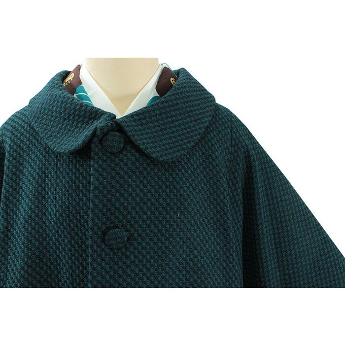 シビラ 美品 日本製 M ウール ケープ コート カーディガン ポンチョ 緑 シビラ 美品 日本製 M ウール ケープ コート カーディガン ポンチョ 緑
