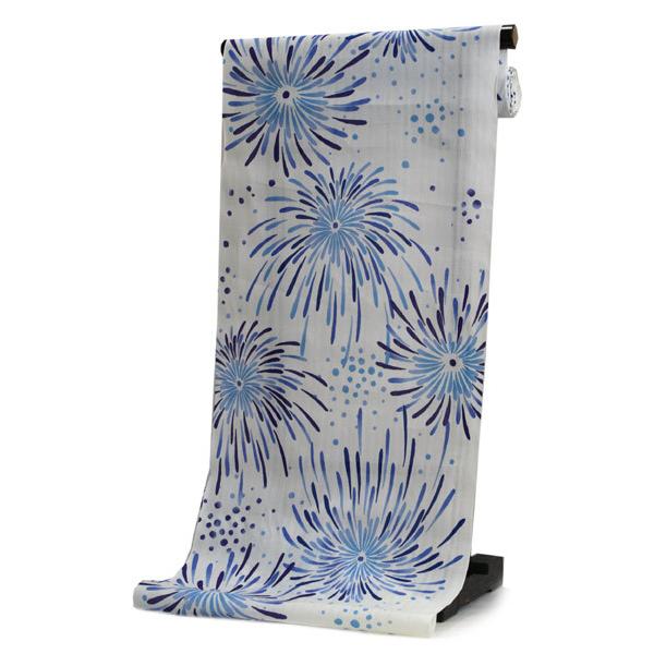 楽天カード分割 浴衣 反物 仕立て付き 白 花火 山本彩 女性 レディース フルオーダー 綿 和装 和服 日本製 送料無料 正規店仕入れの Zoetalentsolutions Com