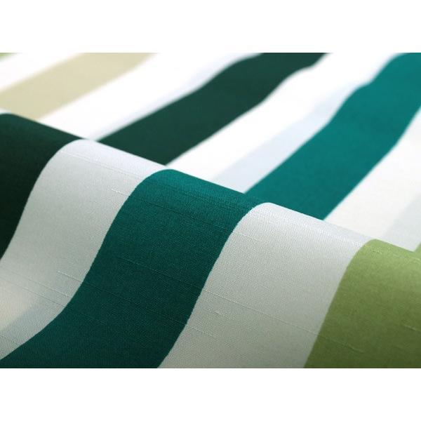 雨コート 反物 着物用 レインコート セミオーダー 仕立て付 XS S M L XL 緑 ベージュ 黄緑 縞 ハナエモリ コート 和装 和服 女性 レディース 撥水加工 送料無料 | HANAE MORI | 02