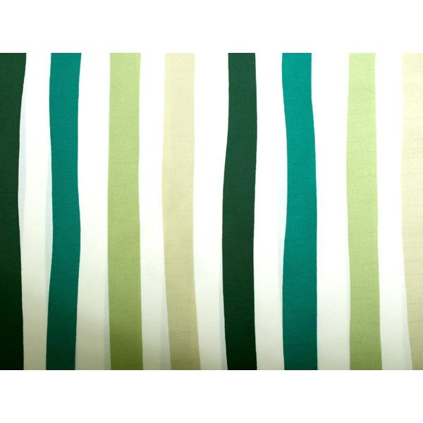 雨コート 反物 着物用 レインコート セミオーダー 仕立て付 XS S M L XL 緑 ベージュ 黄緑 縞 ハナエモリ コート 和装 和服 女性 レディース 撥水加工 送料無料 | HANAE MORI | 05