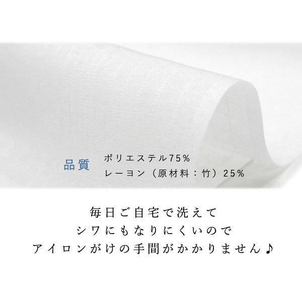 TORAY（東レ） 長襦袢 夏用 洗える 東レセオアルファ 紗 縦縞 白