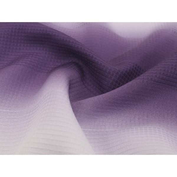 正絹 着物 単品 仮絵羽 小紋 フルオーダー 仕立て無料 パープル