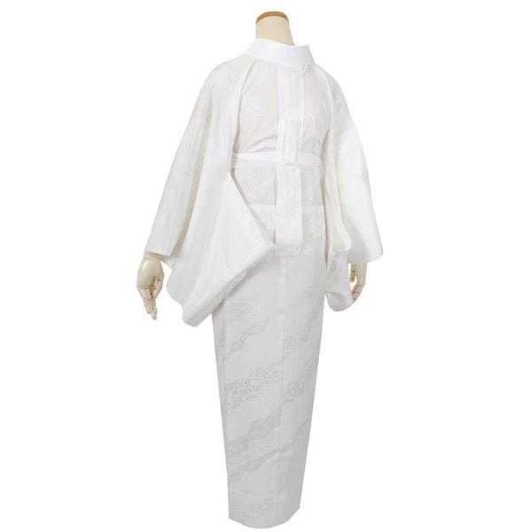 シルック 紙人形 長襦袢 東レシルック 洗える 仕立て上り 袷 単衣 袖