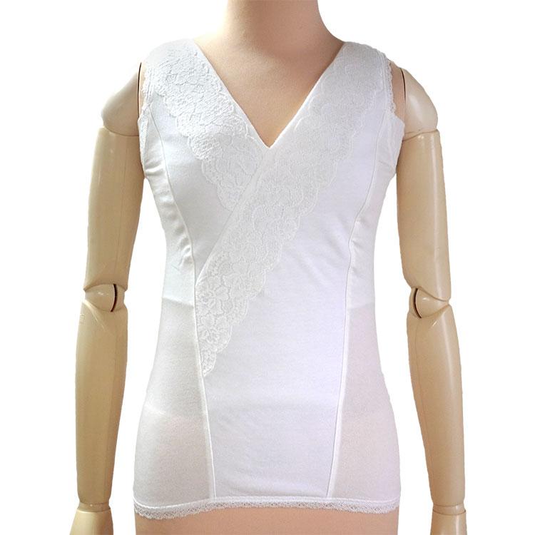 和装ブラジャー 和装ブラ 補正 しとや華 白 レース S M L LL 和装 下着 補整 和服 レディース 女性 着物 肌着 振袖 訪問着 小紋 タムラ 着付の画像