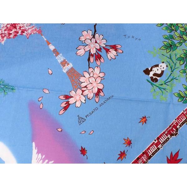 風呂敷 大判 ふろしき 日本の四季 112cm 綿 日本製 和 コットン ギフト