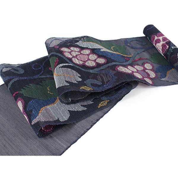 名古屋帯 夏 単品 絹 仕立て付き 捨松 八寸 カジュアル 西陣織 名古屋帯 夏 単品 絹 仕立て付き 捨松 八寸 カジュアル 西陣織