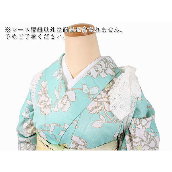 腰紐 単品 並尺 レース ホワイト 七宝柄 レディース 春 夏 秋 冬 通年