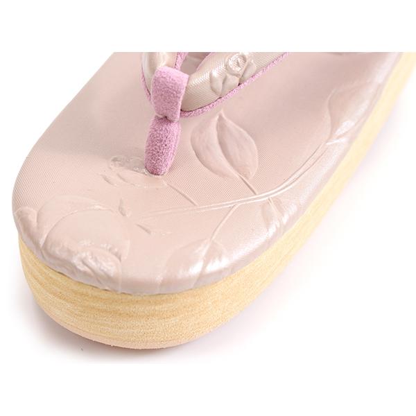 草履 カレンブロッソ 単品 レディース カフェ草履 菱屋 S M L ピンク