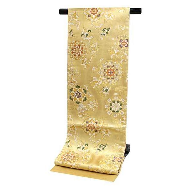 袋帯 単品 絹 仕立て付き フォーマル 礼装 西陣織 大光謹製 ゴールド