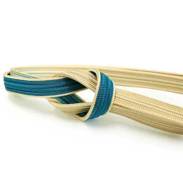 帯揚げ 帯締め セット 正絹 綾竹組 水色 小帽子絞り染め ちりめん 帯揚