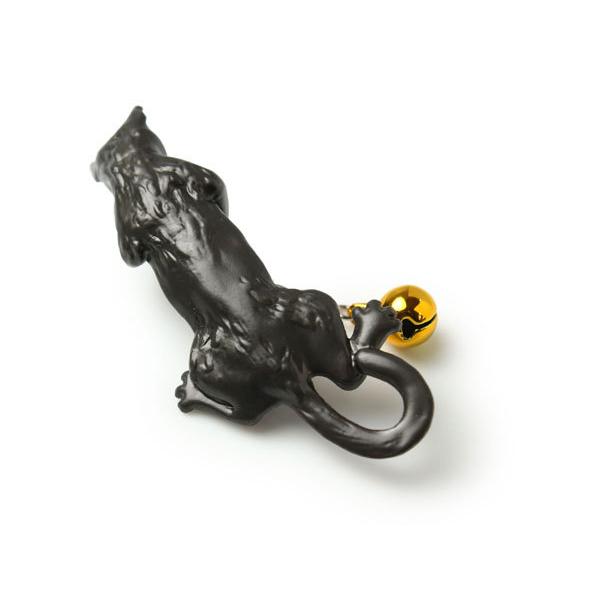 和装・和小物 Tora-neko 根付 猫 黒猫 単品 シンプル 和 可愛い 小紋 オールシーズン