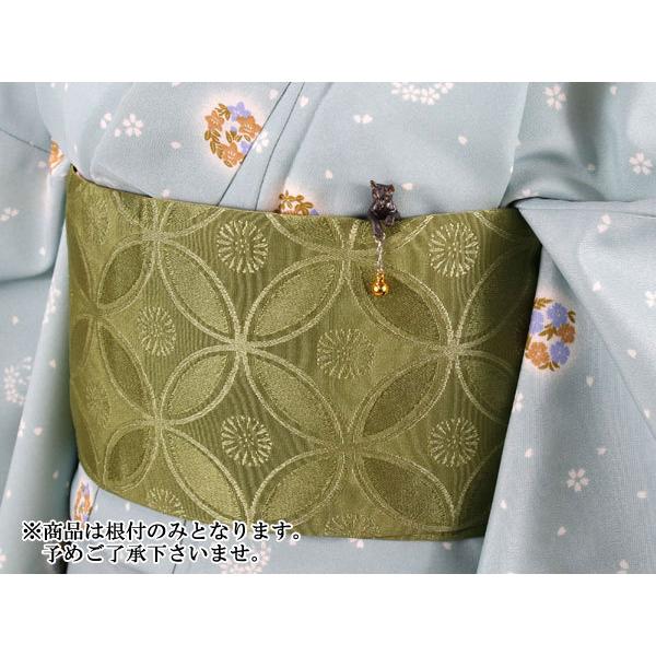 根付 猫 黒猫 単品 シンプル 和 可愛い 小紋 オールシーズン