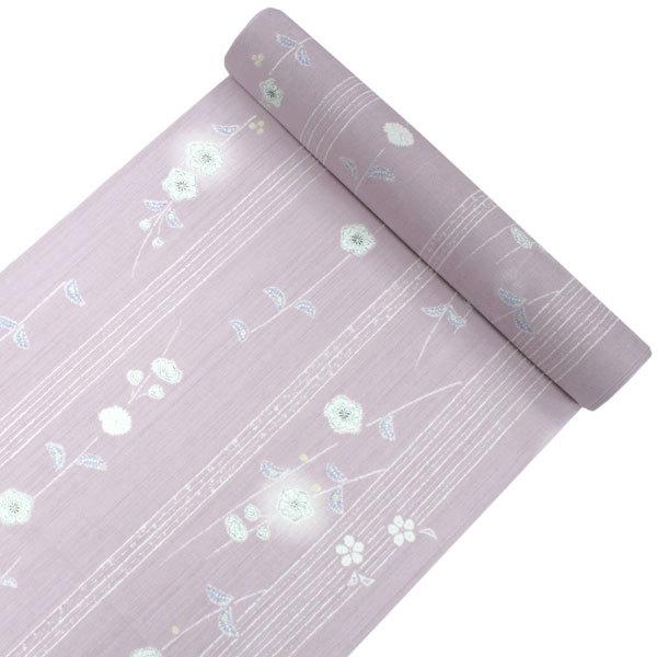 女性用　反物　紗　夏用 着物 洗える 反物 夏用 夏 紗 レディース セミオーダー 仕立て付