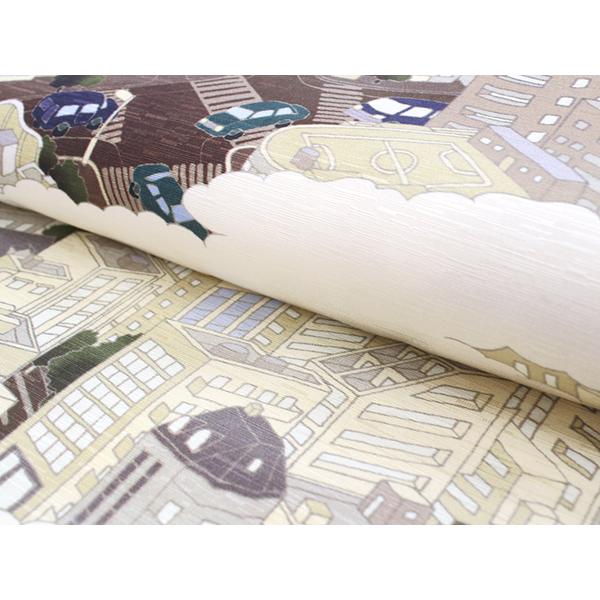 名古屋帯 正絹 新品 仕立て上がり カジュアル ベージュ 東京 名古屋帯 正絹 新品 仕立て上がり カジュアル ベージュ 東京