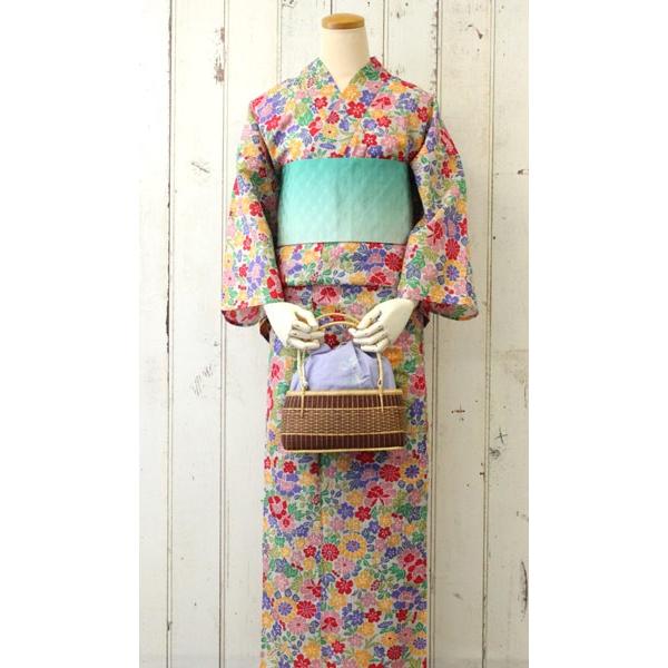 伝統工芸品❣️一閑張りかごバック銀彩和紙紫の姫様花籠飾り籠