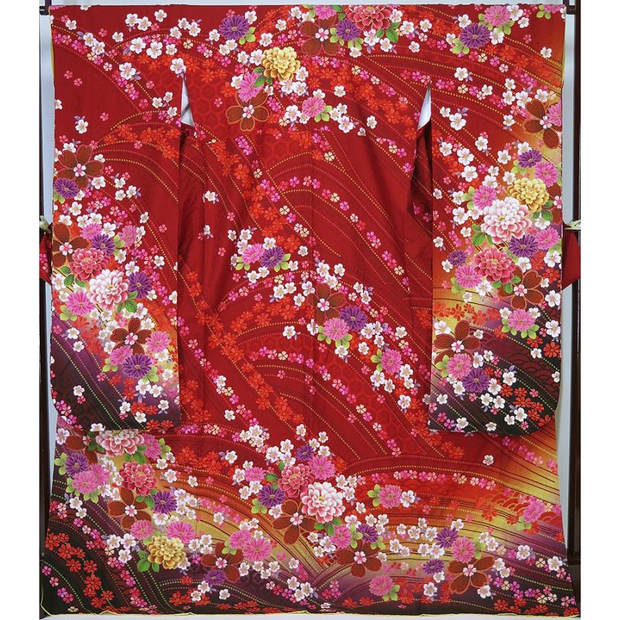 2点セット　【中古】　美品　振袖　長襦袢のセット　（k3281562-2191rym）