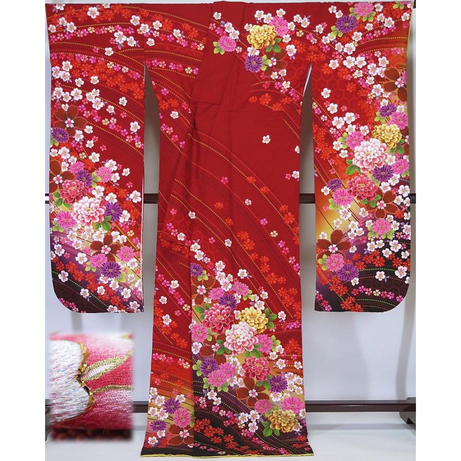 2点セット　【中古】　美品　振袖　長襦袢のセット　（k3281562-2191rym）_1