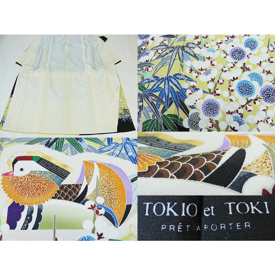 【中古】表美品　羽田登喜　TOKIOetTOKI　黒留袖 　五三の桐　k3560087-2969rym｜kimono-life｜03