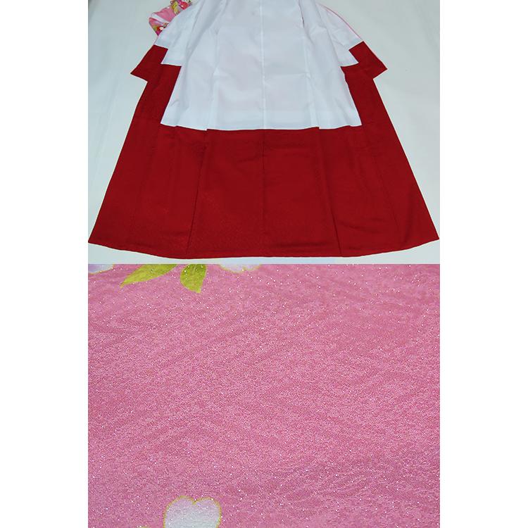 振袖 正絹 裄70cm 身丈166cm 人気柄 ピンク 【中古】美品 k3737427 