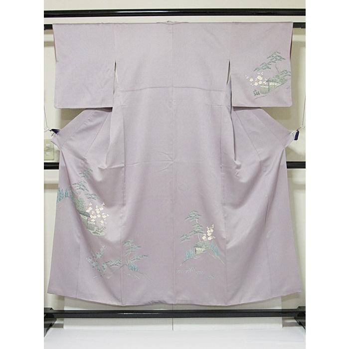 附下 袷 松竹梅文 149cm前後ベスト【美品】 : kimonoマルイチ - 通販 