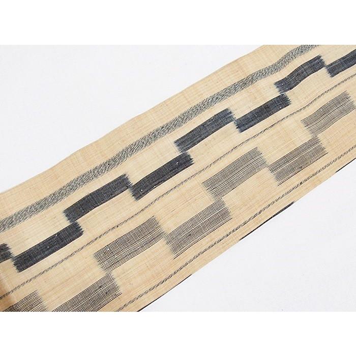 特選 新品 喜如嘉の芭蕉布 人間国宝 平良敏子作 手結手織九寸名古屋帯