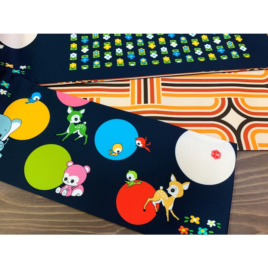 着物三河『昭和レトロ』半幅帯 長尺 浴衣 夏祭り 豪華 目立つ 個性