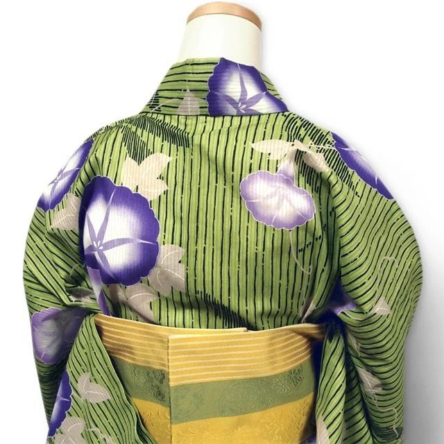そしてゆめ 日本製 ブランド浴衣 京友禅 縦絽織り 女性用 涼しい 夏
