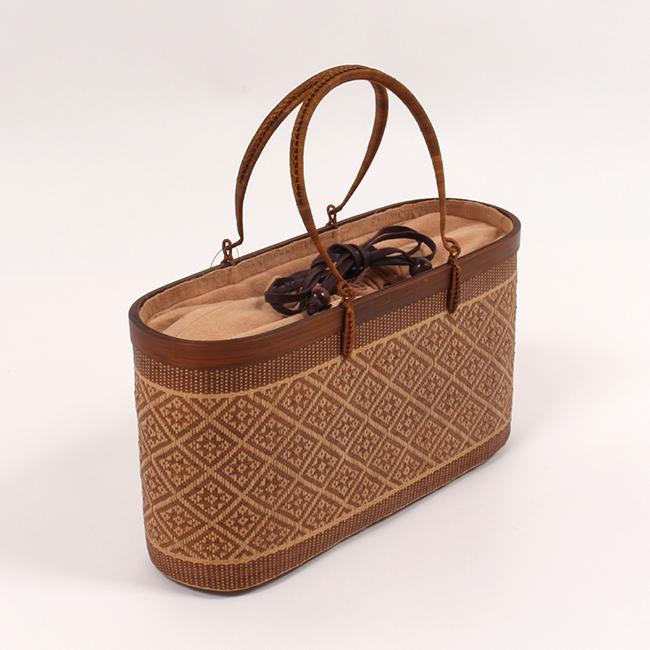 かごバッグ 和小物さくら 高級 竹籠バッグ 竹カゴバッグ 浴衣 夏きもの