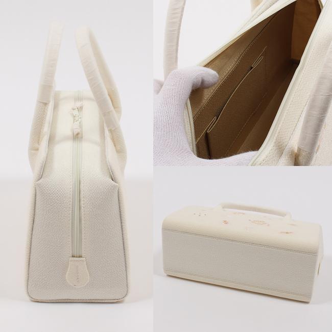 きもの 和 利休バッグ 和装バッグ フォーマル 正絹 ちりめん