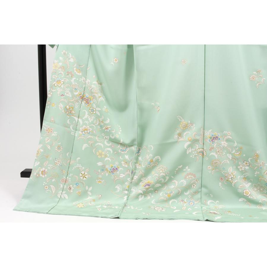 きもの 和 訪問着 正絹 未仕立て 久保耕 久美すがた 特選 型糸目 手