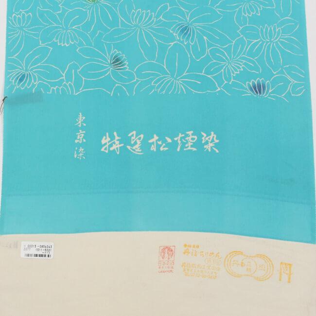 東京染 松煙染 特選友禅小紋着尺 花づくし/青緑色 特選丹後ちりめん 華やかな総柄小紋 楊柳地 :kj1802011:きもの 和 - 通販 - Yahoo!ショッピング 東京染 松煙染 特選友禅小紋着尺 花づくし/青緑色 特選丹後ちりめん 華やかな総柄小紋 楊柳地 :kj1802011:きもの 和 - 通販 - Yahoo!ショッピング