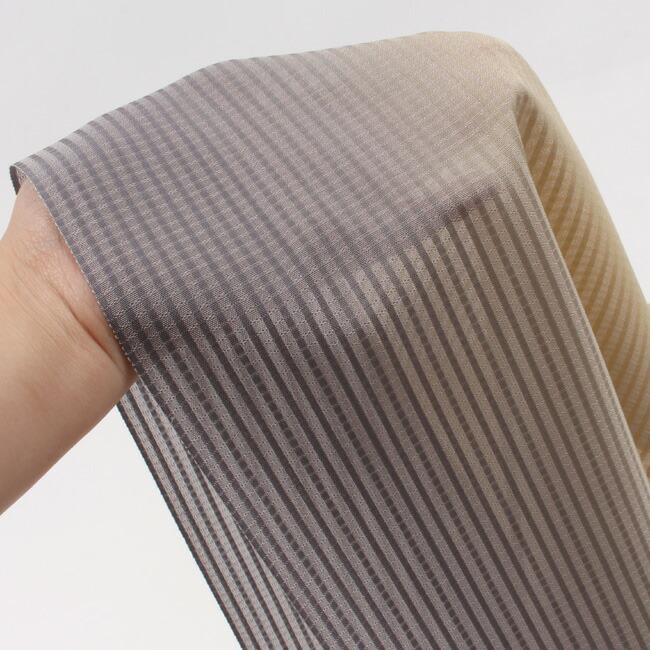 西陣織お召し 紗×羅 新品 反物 スリーシーズンコート | www.hima.am